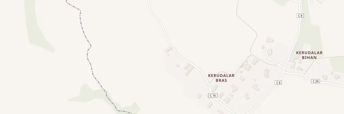 Plan du 29 Kerudalar à Trémaouézan