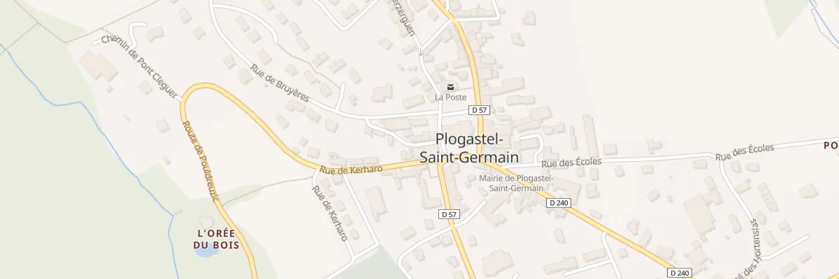 Plan du 6 Imp de l’Eglise à Plogastel-Saint-Germain