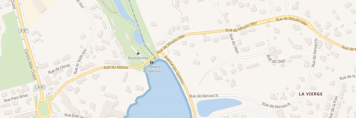 Plan du 39 Rue du Moulin Mer à Treffiagat