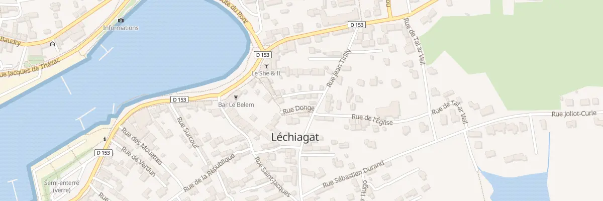 Plan du 4 Rue Donge à Treffiagat