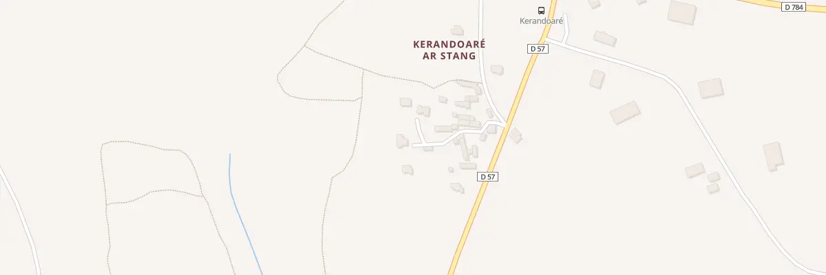 Plan du 5086 Kérandoaré à Plogastel-Saint-Germain