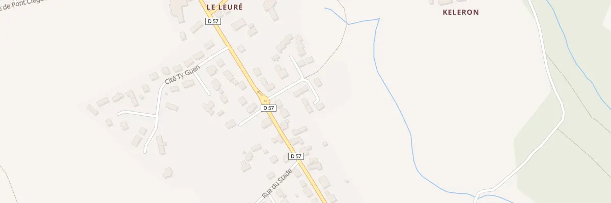 Plan du 6 Rue Stang Keleron à Plogastel-Saint-Germain