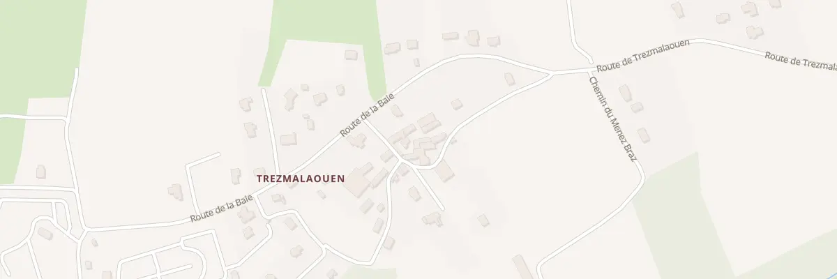 Plan du 9 Trezmalaouen à Plonévez-Porzay