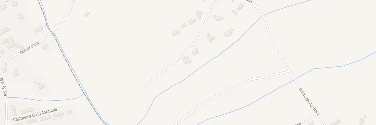 Plan du 5522 Penhars à Treffiagat