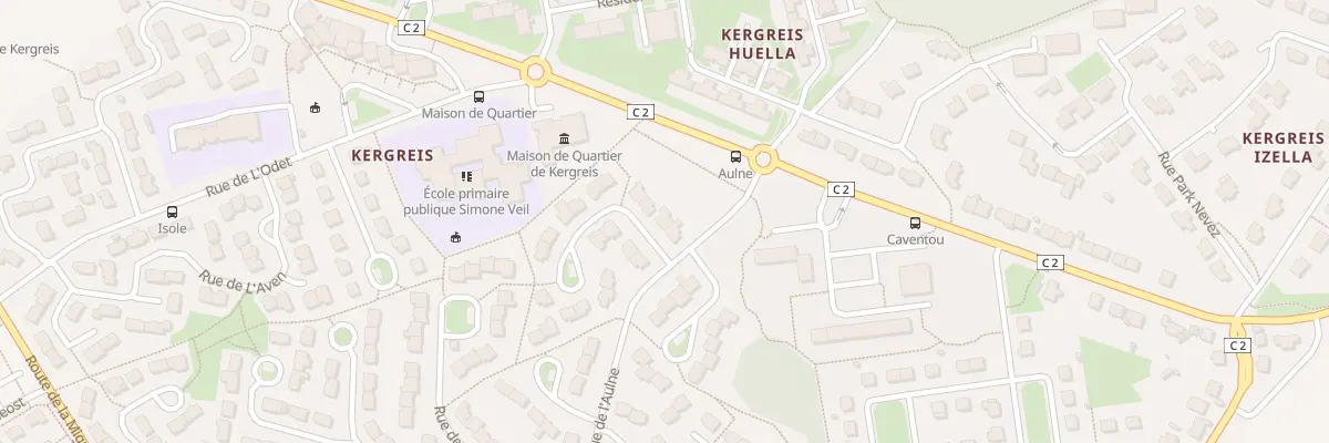Plan du 30 Rue de la Douffine à Landerneau