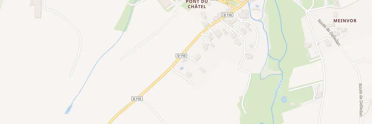 Plan du 27 Pont du Châtel à Plouider