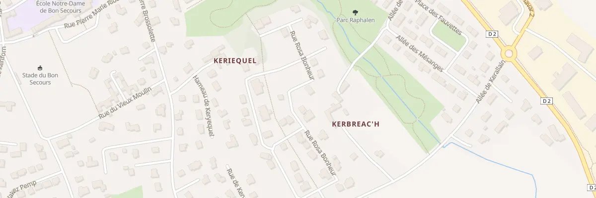 Plan du 19 Rue Rosa Bonheur à Plonéour-Lanvern