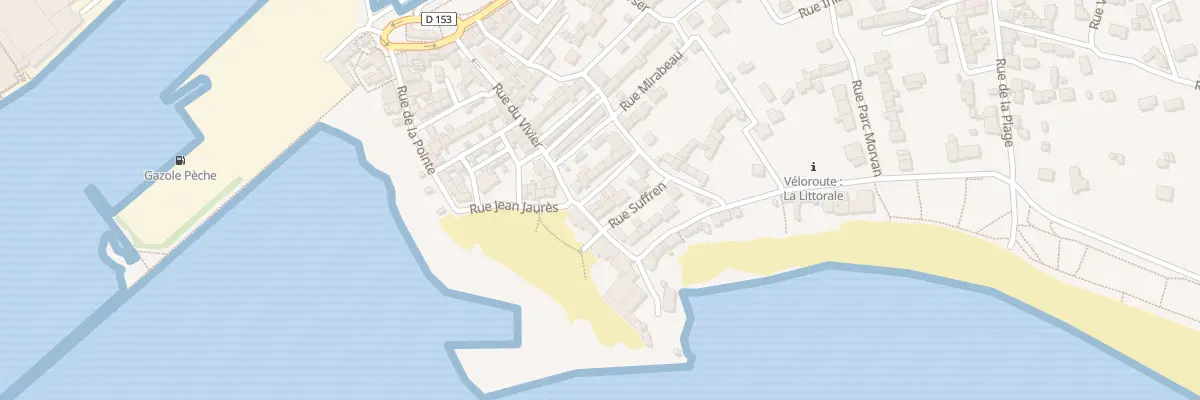 Plan du 4 Rue Amedee le Berre à Treffiagat