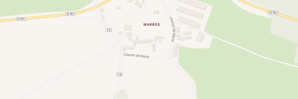 Plan du 46 Marros à Argol