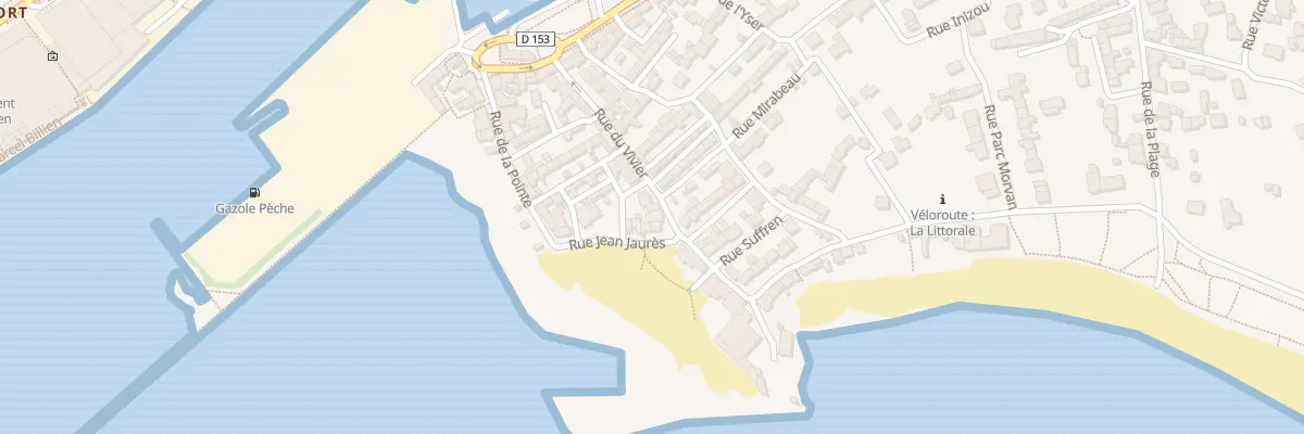 Plan du 16 Rue du Vivier à Treffiagat