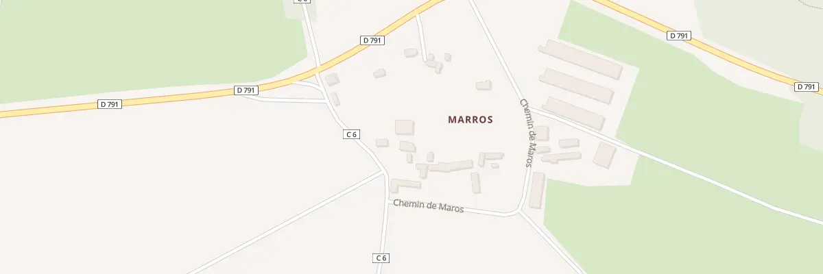 Plan du 48 Marros à Argol