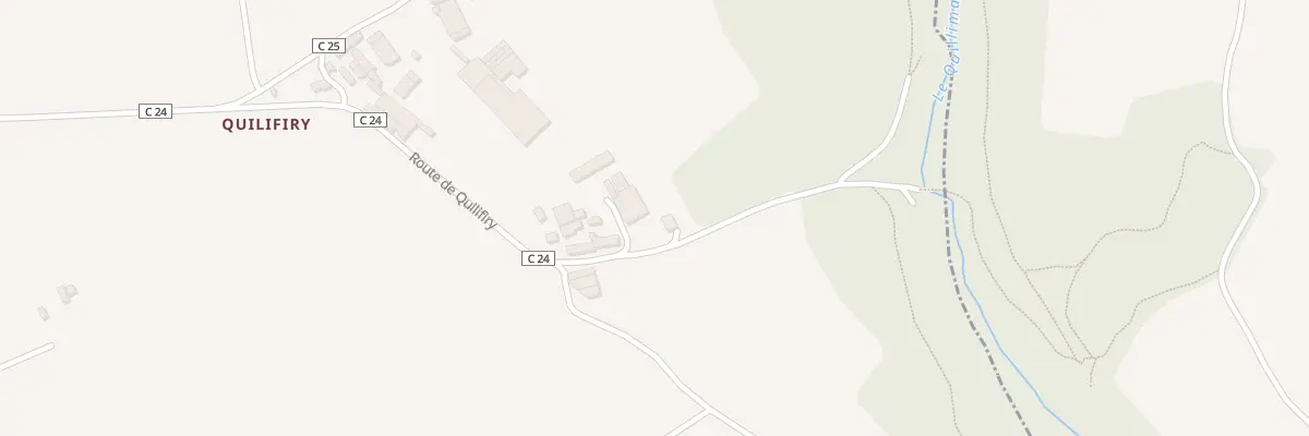Plan du 9 Quilifiry à Trégarantec