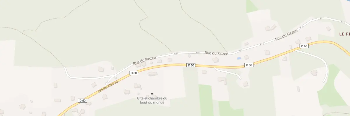 Plan du 94 Gorreker à Landévennec