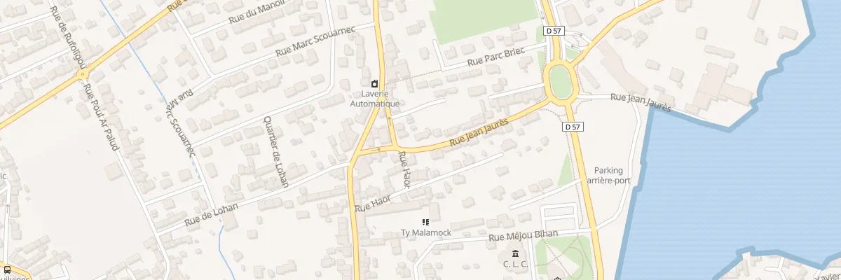 Plan du 19 Rue Jean Jaurès à Guilvinec