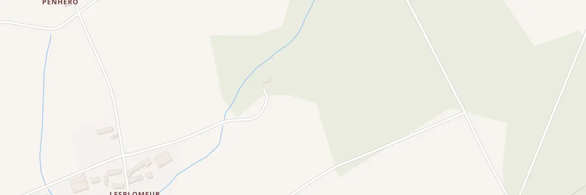 Plan du 374 Lesploveur à Plomeur