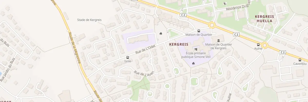 Plan du 5 Rue de l’Aven à Landerneau