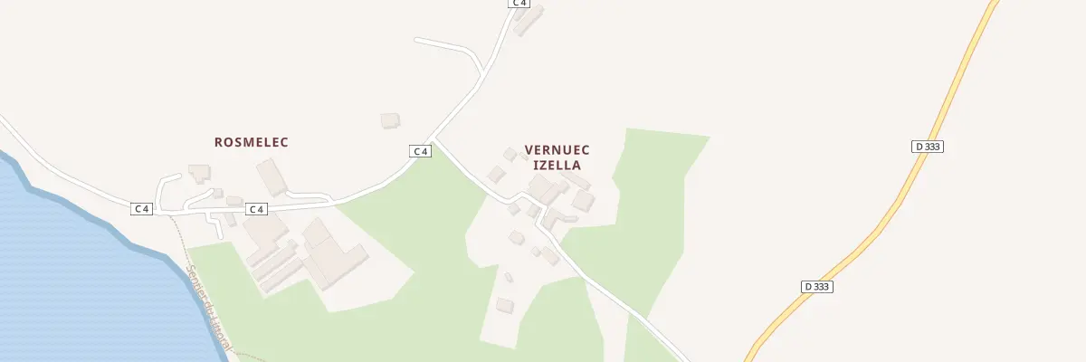 Plan du 6 Vernuec Izella à Daoulas