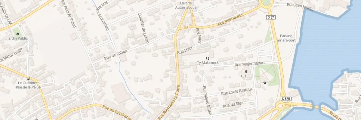 Plan du 11 Rue Raymond le Corre à Guilvinec