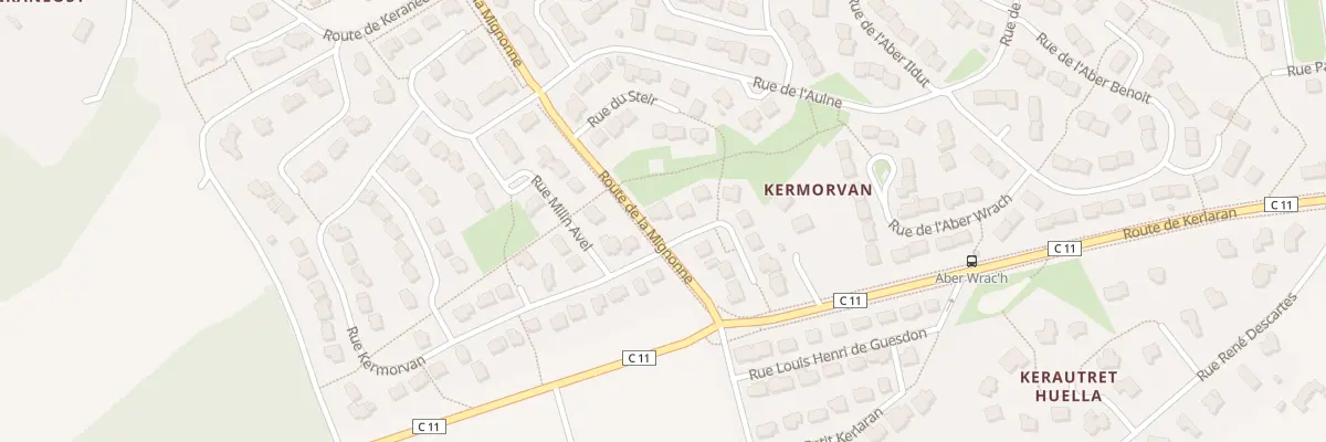 Plan du 5 Rue de l’Horn à Landerneau