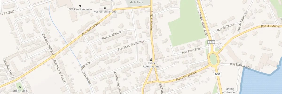 Plan du 34 Rue Traon Ar Maner à Guilvinec