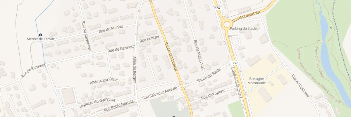 Plan du 10 Rte de Plomeur à Guilvinec
