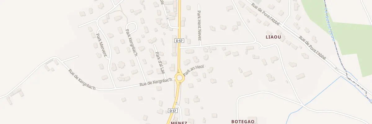 Plan du 1 Vc Park An Heol à Saint-Jean-Trolimon