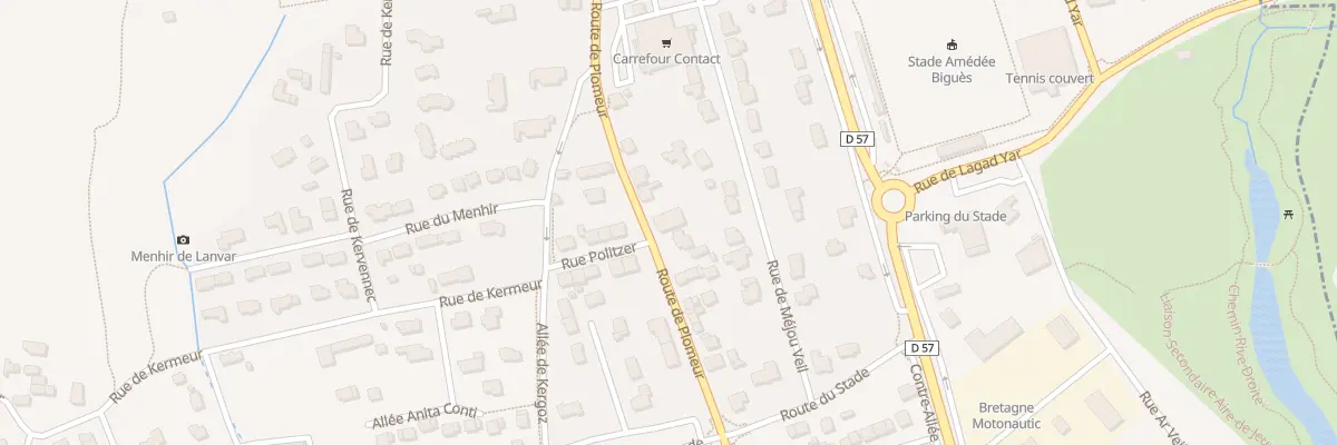 Plan du 26 Rte de Plomeur à Guilvinec