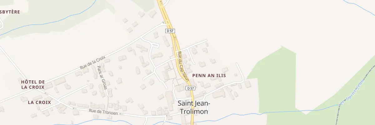 Plan du 16 Rue du Cap-Sizun à Saint-Jean-Trolimon