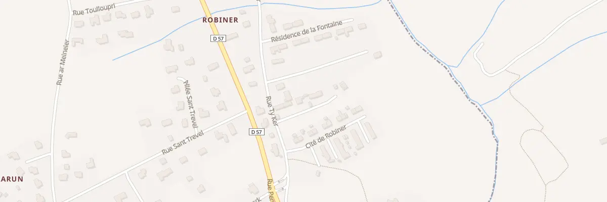 Plan du 23 Rue Ti-Kêr à Plomeur