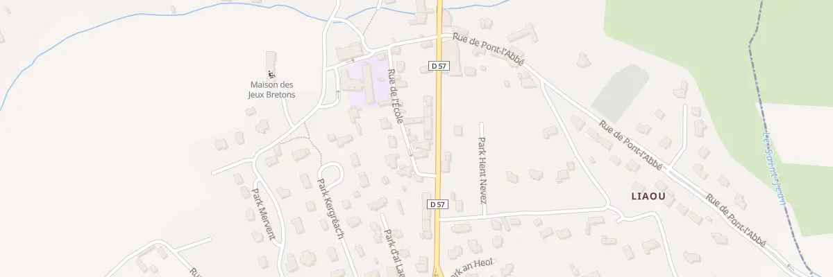 Plan du 41F Rue de l’Ecole à Saint-Jean-Trolimon