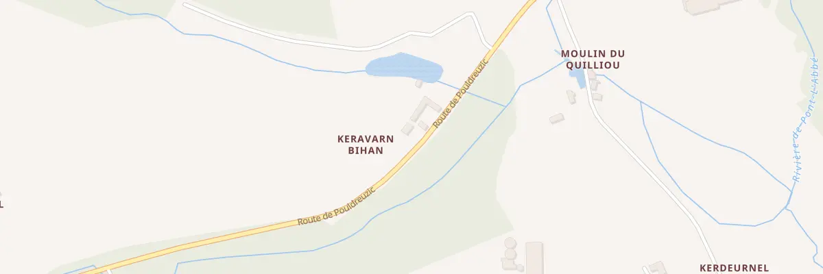 Plan du 226 Keravarn Bihan à Plogastel-Saint-Germain