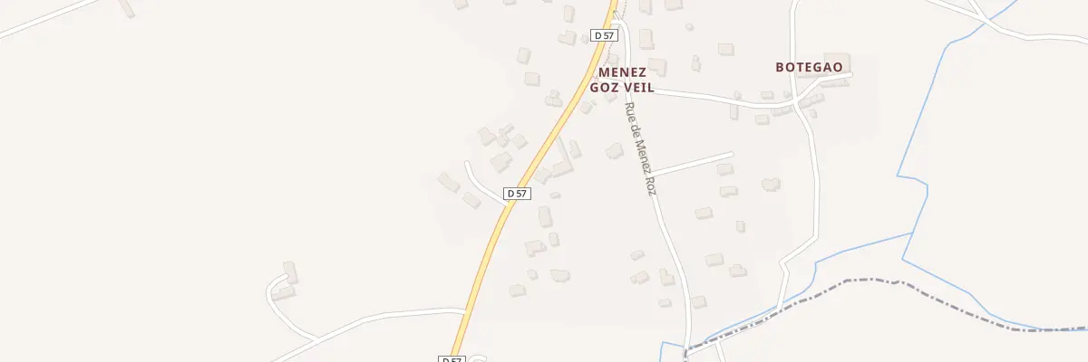 Plan du 69F Vc Hent Braz Ploeur à Saint-Jean-Trolimon