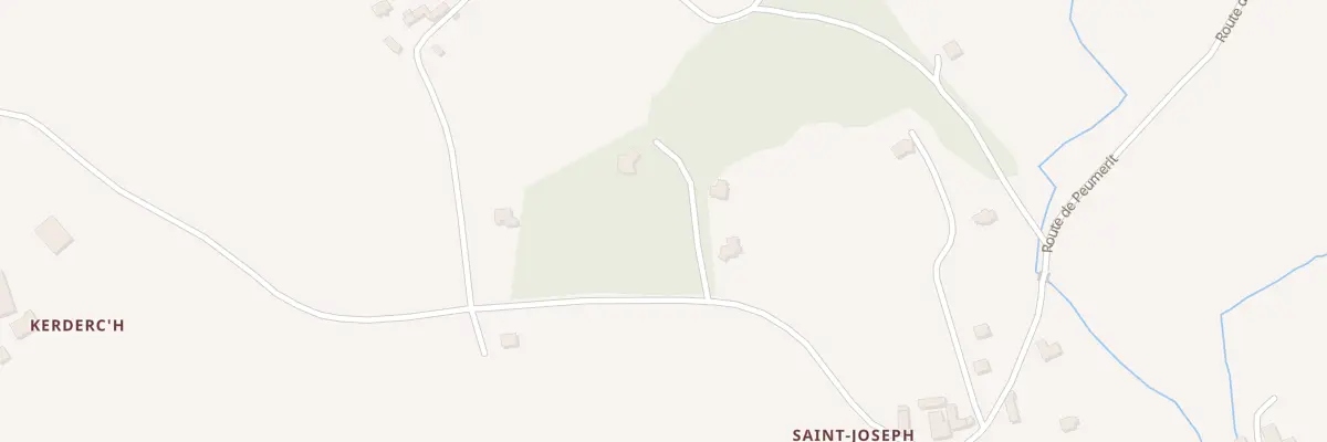 Plan du 5144 Koad Kervarigou à Peumerit