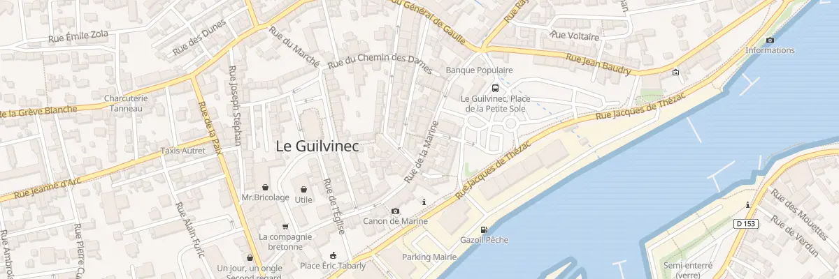 Plan du 36 Rue de la Marine à Guilvinec