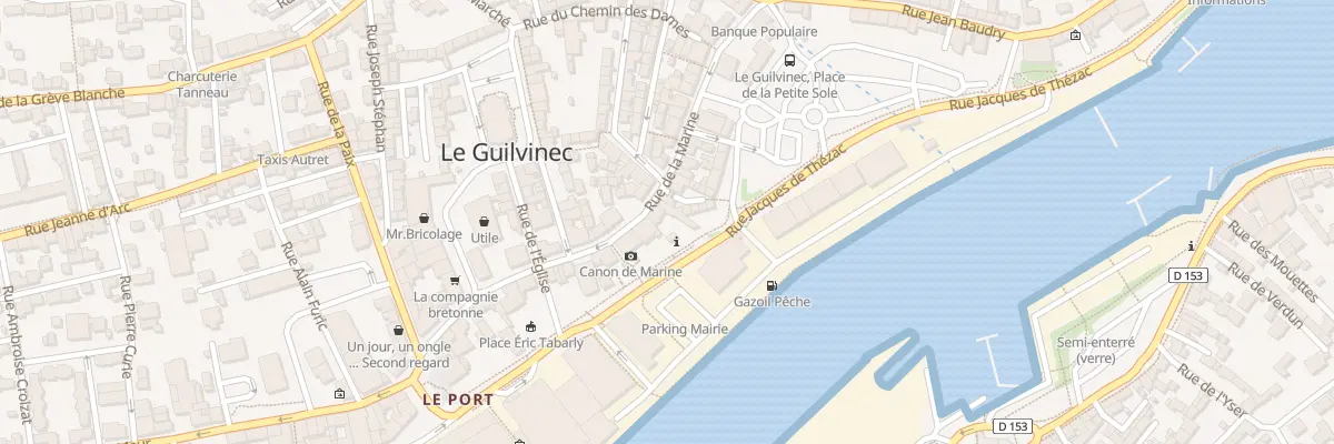 Plan du 29 Rue de la Marine à Guilvinec