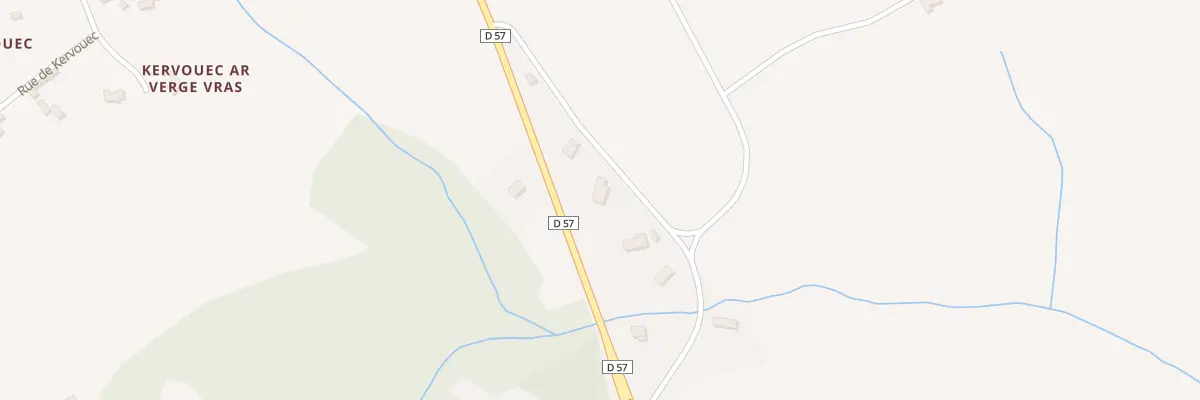 Plan du 161 Che de Kermathéano à Saint-Jean-Trolimon