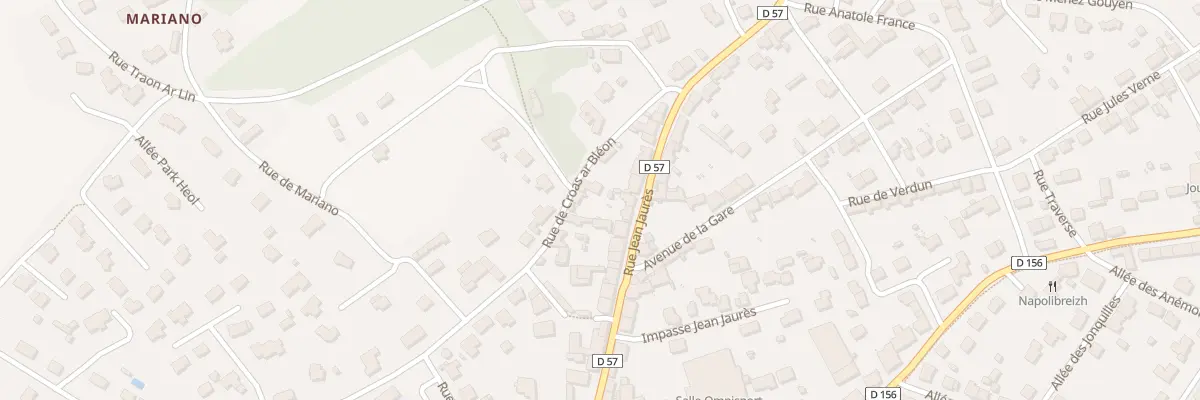 Plan du 3 Rue Croas Ar Bléon à Plonéour-Lanvern