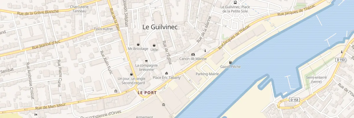 Plan du 39 Rue de la Marine à Guilvinec