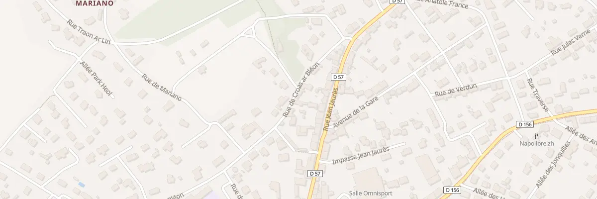 Plan du 7 Rue Croas Ar Bléon à Plonéour-Lanvern