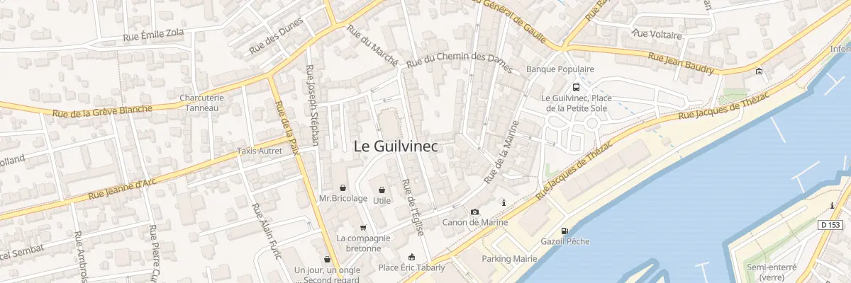 Plan du 2 Pl Dixmude à Guilvinec