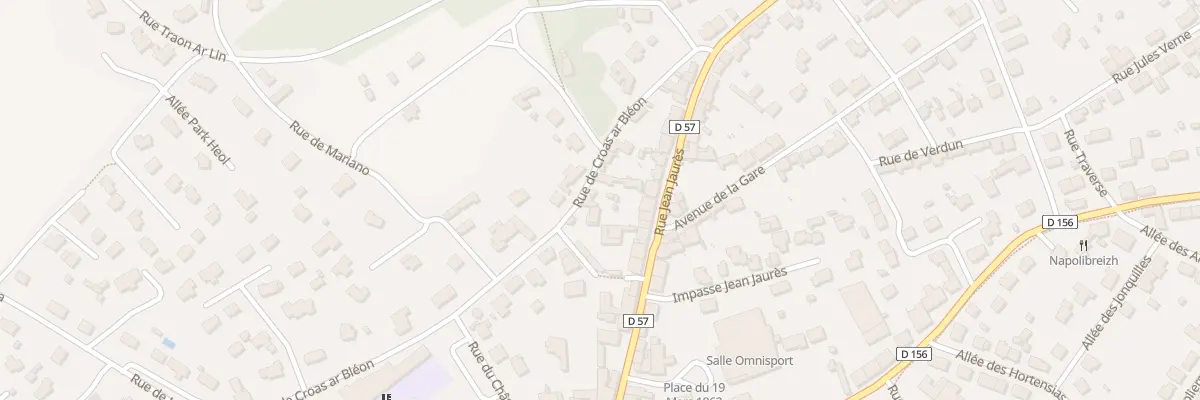 Plan du 11 Rue Croas Ar Bléon à Plonéour-Lanvern