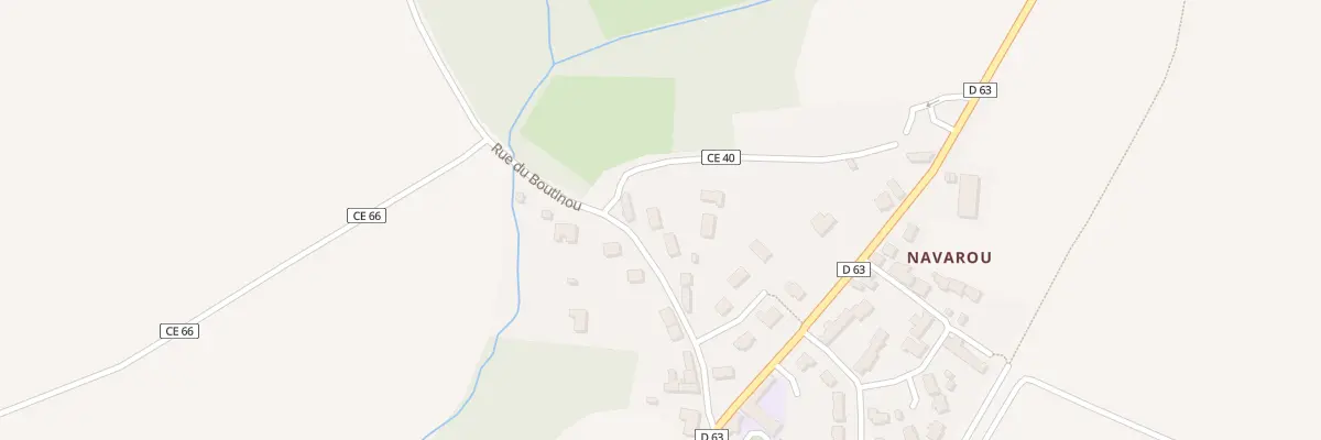 Plan du 9 Rue de Boutinou à Saint-Nic