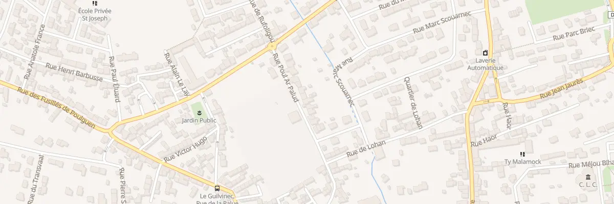 Plan du 36 Rue Poul Ar Palud à Guilvinec