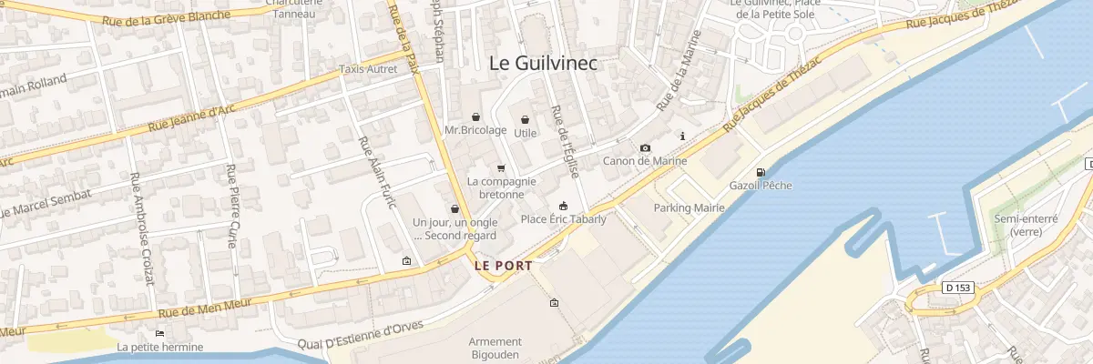 Plan du 47 Rue de la Marine à Guilvinec