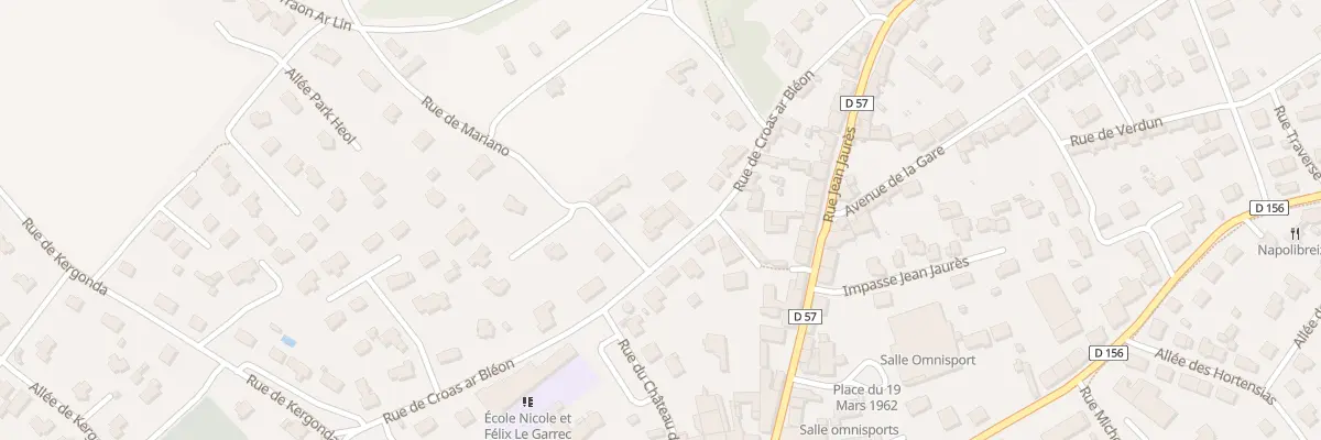 Plan du 12A Rue Croas Ar Bléon à Plonéour-Lanvern