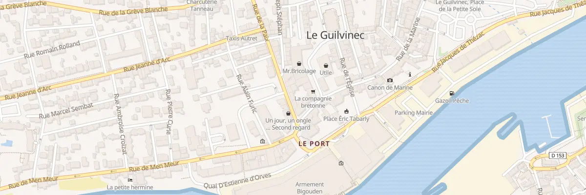 Plan du 2B Rue de la Paix à Guilvinec