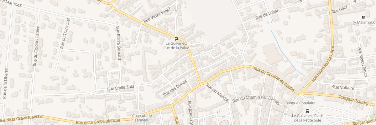 Plan du 5 Rue de la Palue à Guilvinec