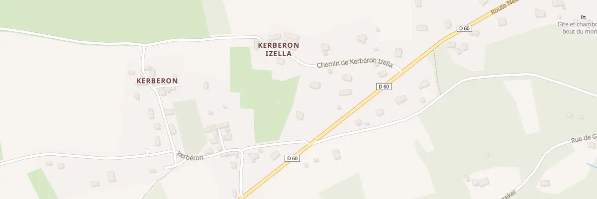 Plan du 79 Kerberon à Landévennec