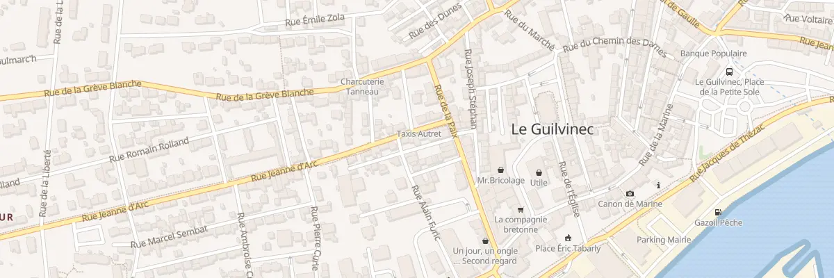 Plan du 3B Rue Jeanne d’Arc à Guilvinec