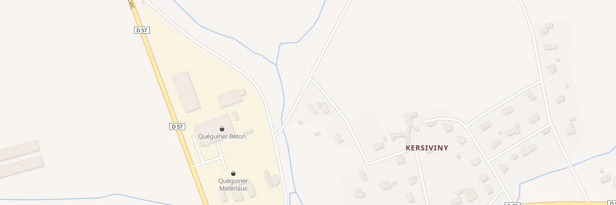 Plan du 2 Rue des Oiseaux à Plomeur